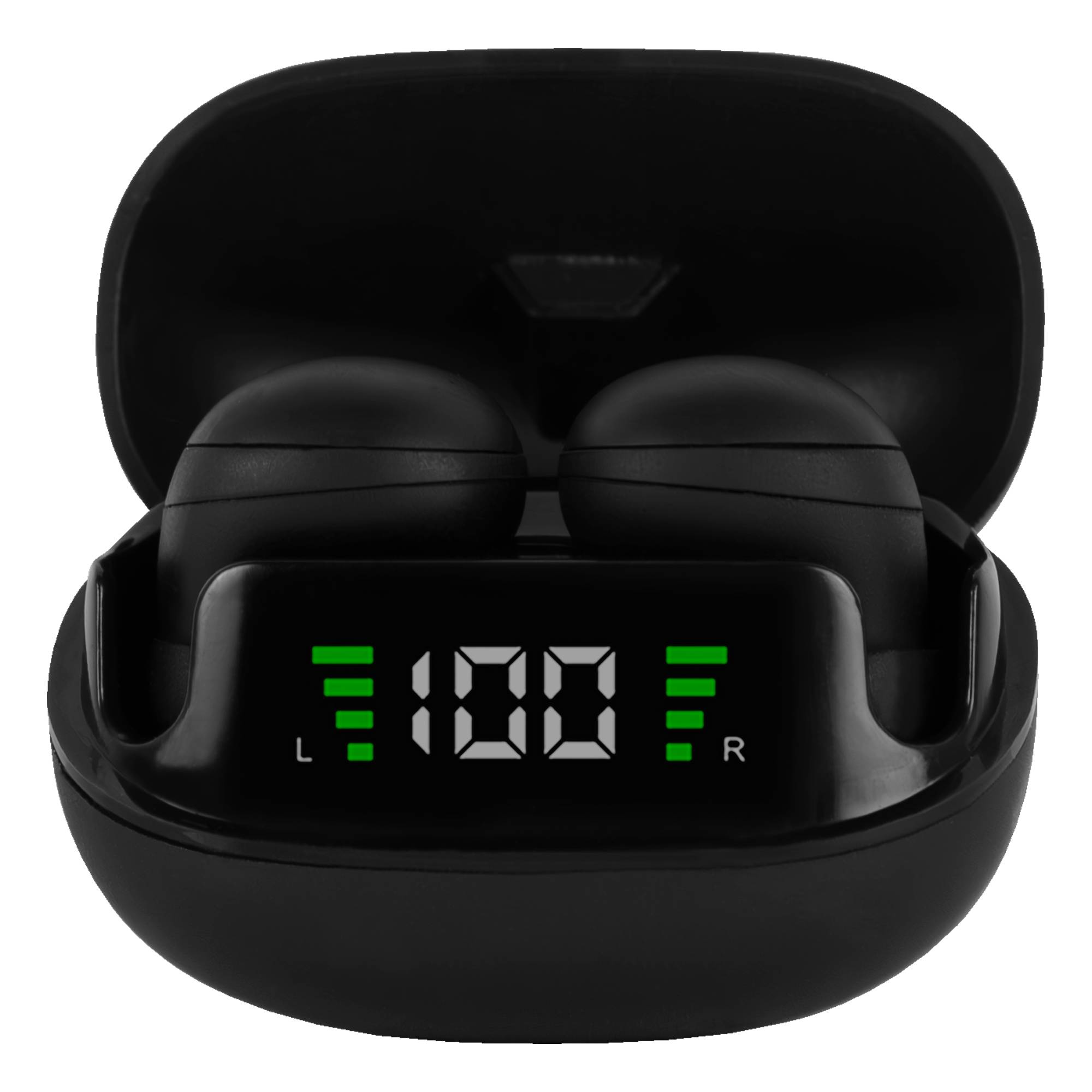 Audífonos TWS TinyBeatz Minis Negros PC-117056 - Audífonos TWS TinyBeatz Minis Negros PC-117056 -